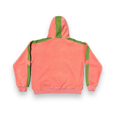 Boucle Zip Up - Coral