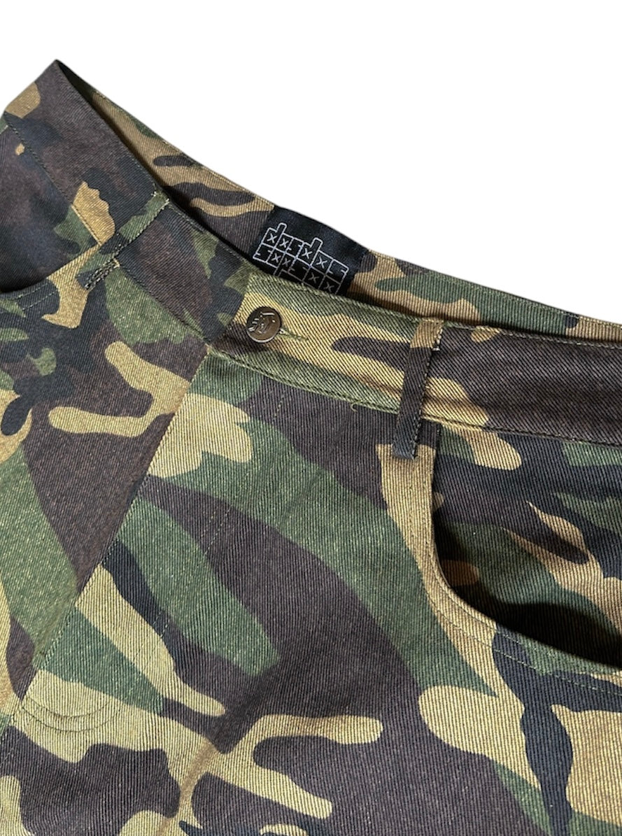 Militia Cargo Pants - Camo