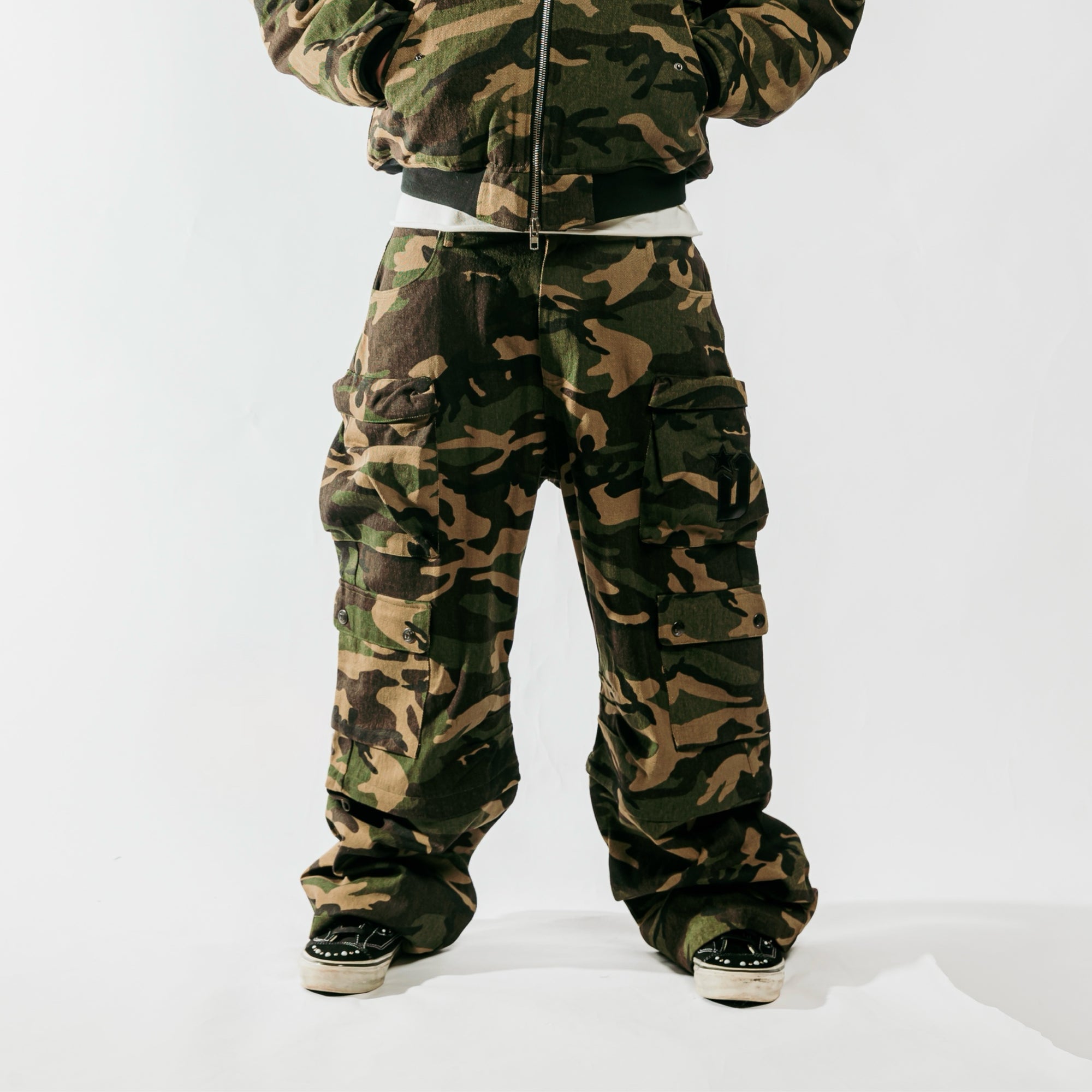Militia Cargo Pants - Camo