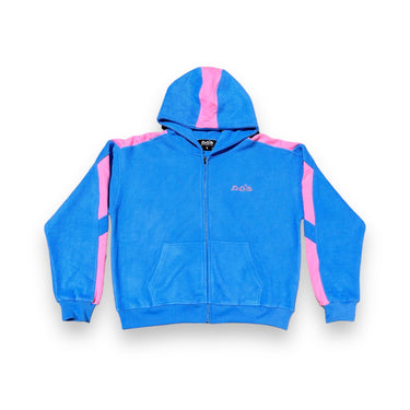 Boucle Zip Up - Cotton Candy