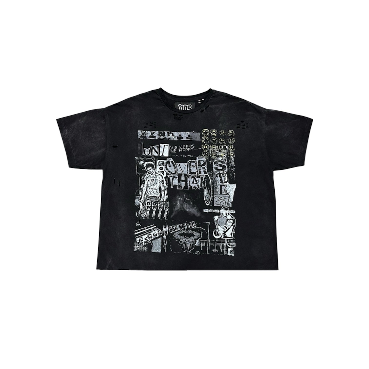 Rock & Roll Tee - Vintage Black