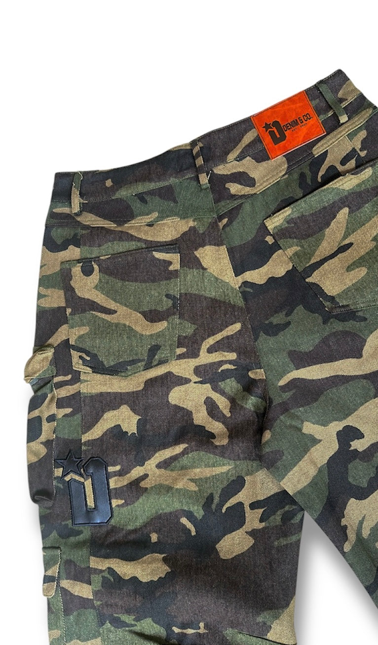 Militia Cargo Pants - Camo