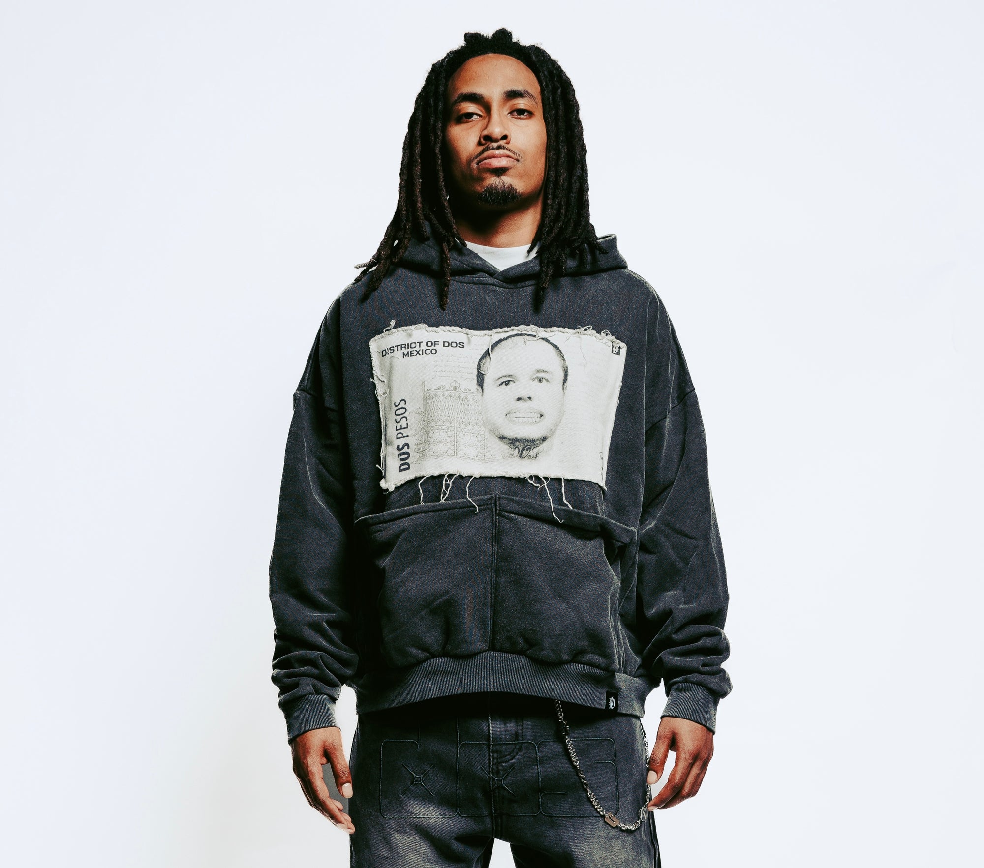 Pesos 4Pocket Hoodie - Acid Wash