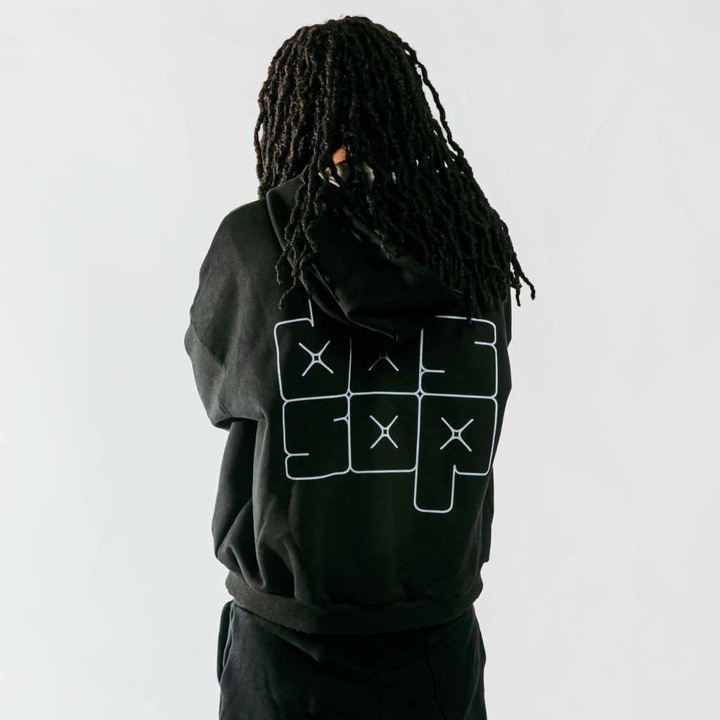 Brighter Days Zip Up - Black