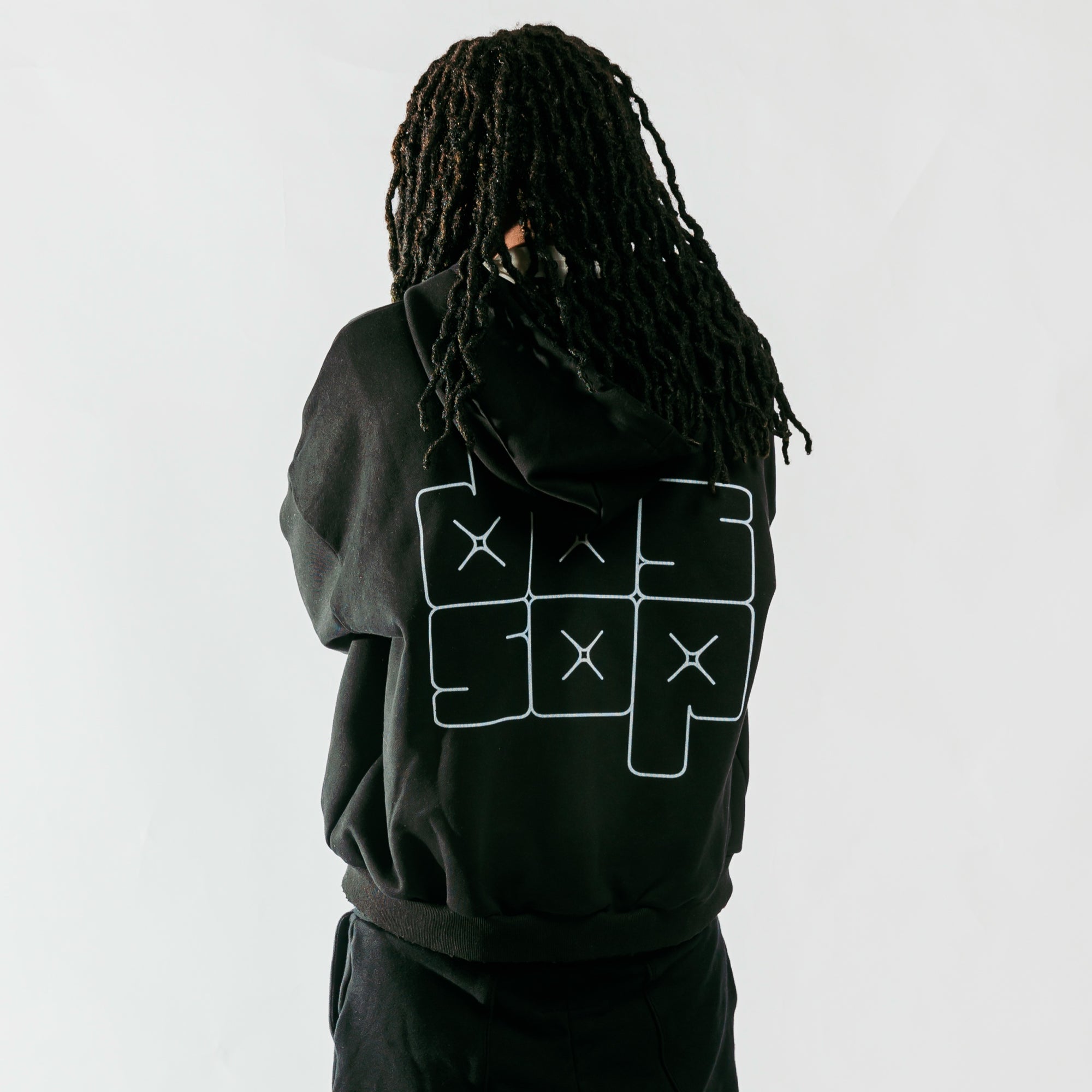 Brighter Days Zip Up - Black