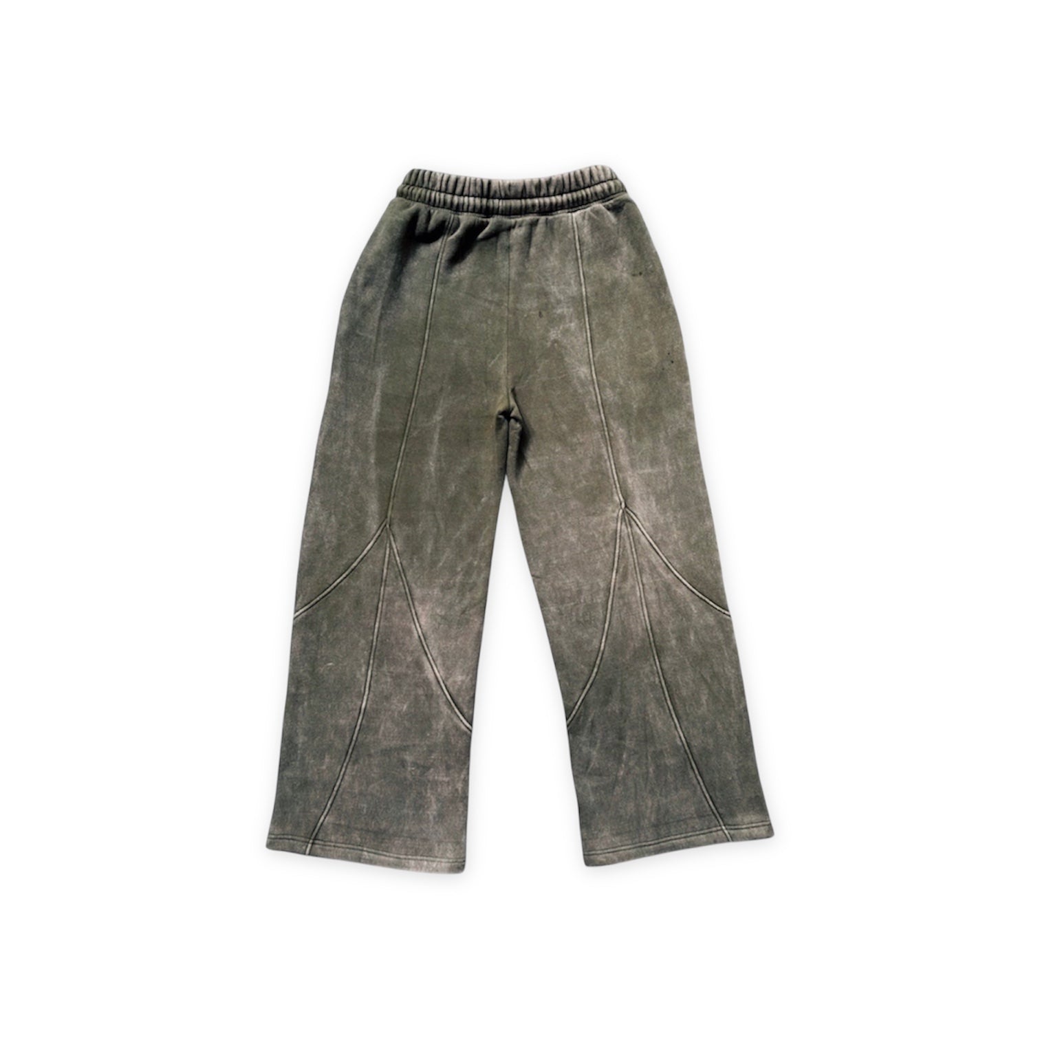 Webbed Cross Sweatpants - Earth Wash