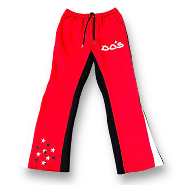 V2 Flare Sweatpants - Red